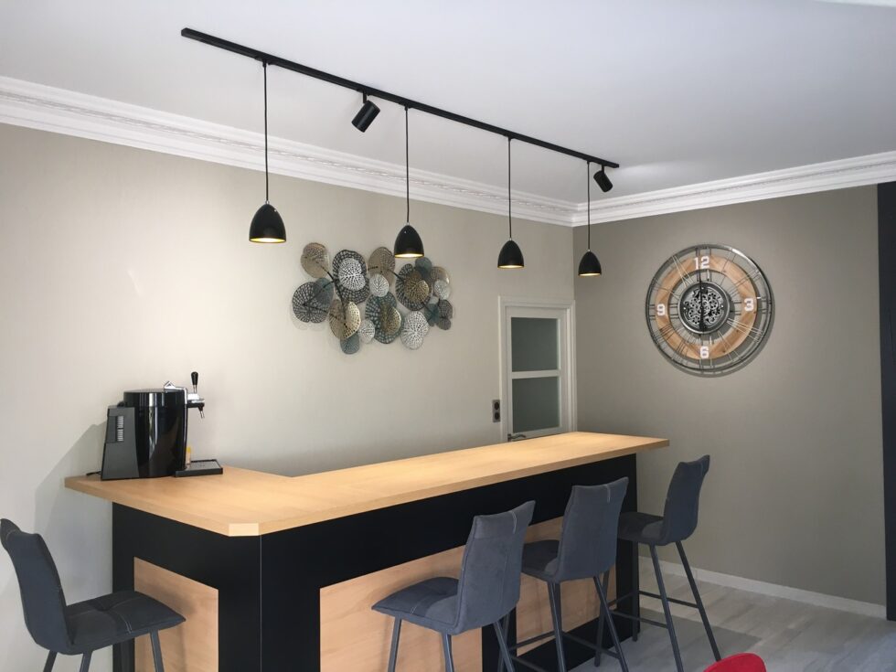 particulier éclairage bain de bretange