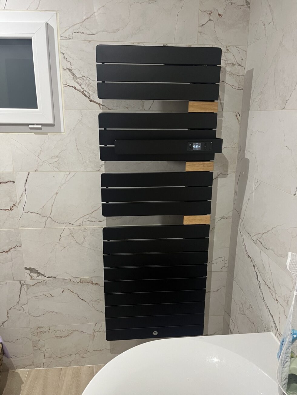 sèche serviette posé par électricien